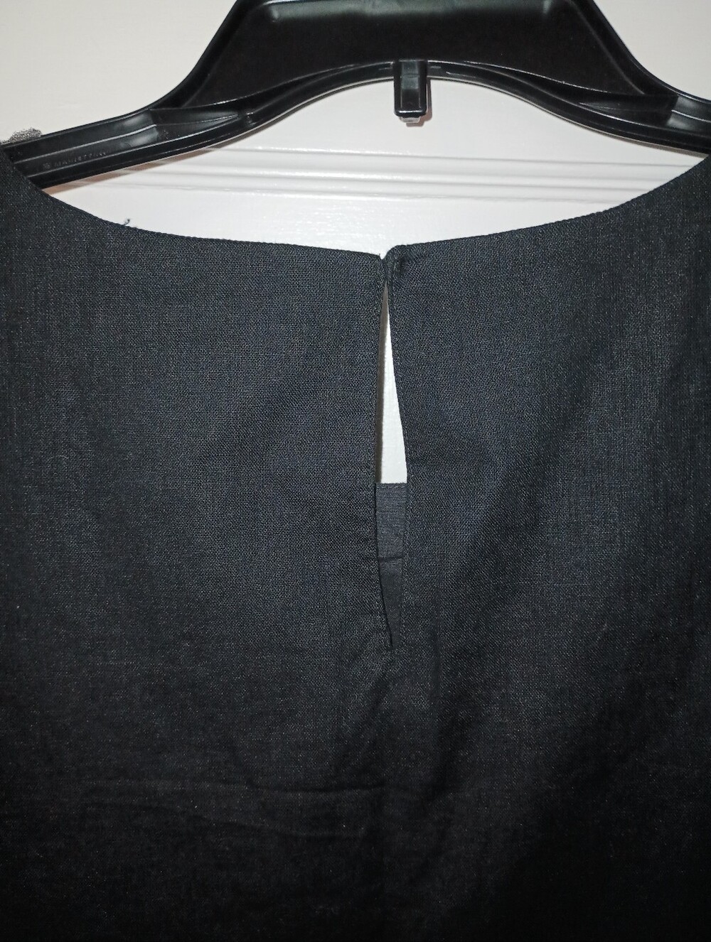 LOFT Black Sleeveless Peplum Tunic - Picture 4 of 5